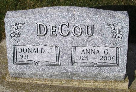 DECOU, ANNA GRACE - Winneshiek County, Iowa | ANNA GRACE DECOU 