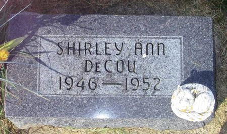 DECOU, SHIRLEY ANN - Winneshiek County, Iowa | SHIRLEY ANN DECOU 