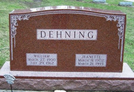 DEHNING, JEANETTE - Winneshiek County, Iowa | JEANETTE DEHNING 