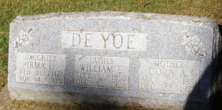 DE YOE, CORA A. - Winneshiek County, Iowa | CORA A. DE YOE 