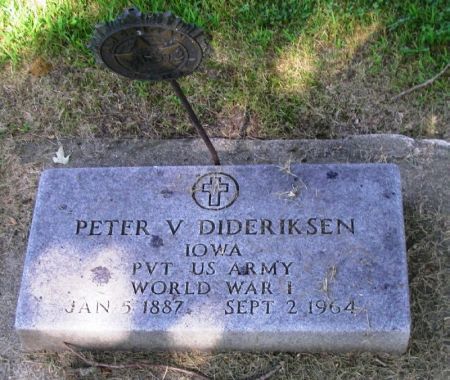DIDERIKSEN, PETER V. - Winneshiek County, Iowa | PETER V. DIDERIKSEN 