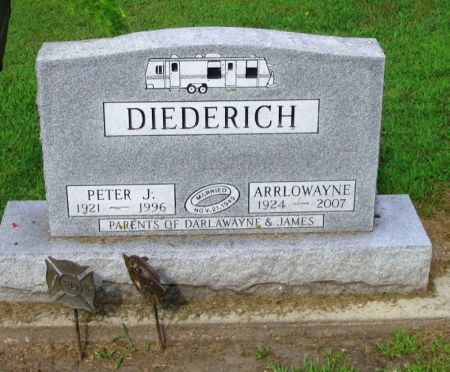 DIEDERICH, ARRLOWAYNE - Winneshiek County, Iowa | ARRLOWAYNE DIEDERICH 