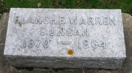 DUNCAN, BLANCHE - Winneshiek County, Iowa | BLANCHE DUNCAN 