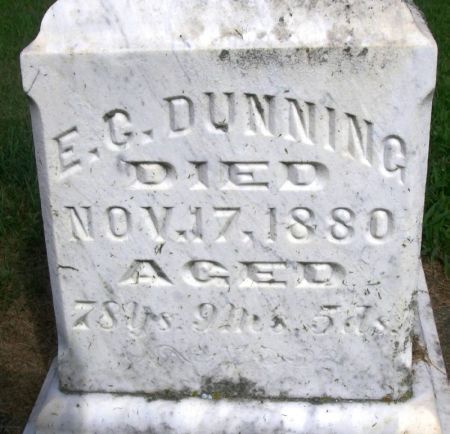 DUNNING, E. C. - Winneshiek County, Iowa | E. C. DUNNING 