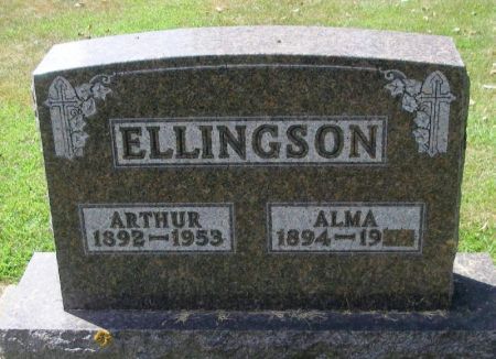 ELLINGSON, ALMA - Winneshiek County, Iowa | ALMA ELLINGSON 