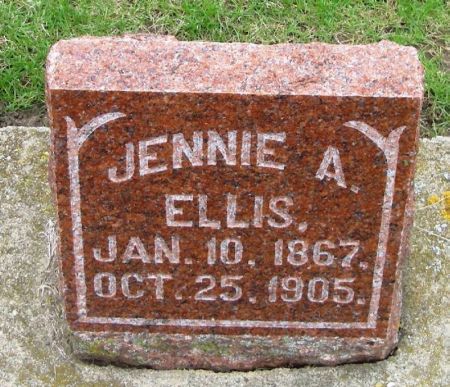 ELLIS, JENNIE A. - Winneshiek County, Iowa | JENNIE A. ELLIS 