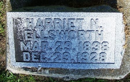 ELLSWORTH, HARRIET N - Winneshiek County, Iowa | HARRIET N ELLSWORTH 
