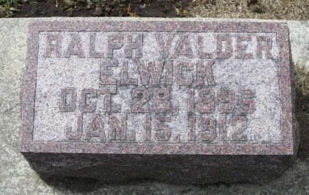 ELWICK, RALPH VALDER - Winneshiek County, Iowa | RALPH VALDER ELWICK 