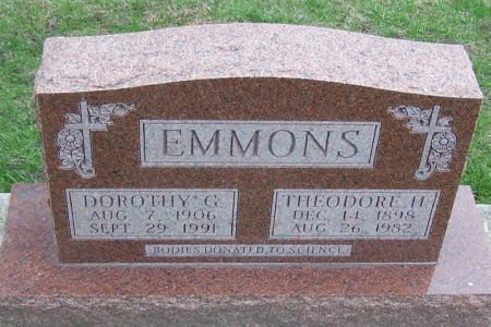 EMMONS, THEODORE H. - Winneshiek County, Iowa | THEODORE H. EMMONS 