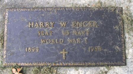 ENGER, HARRY W. - Winneshiek County, Iowa | HARRY W. ENGER 