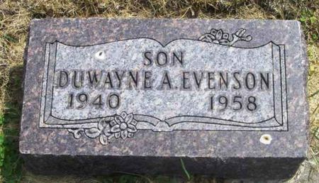 EVENSON, DUWAYNE A. - Winneshiek County, Iowa | DUWAYNE A. EVENSON 