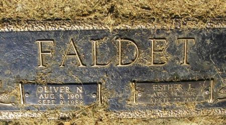 FALDET, OLIVER N. - Winneshiek County, Iowa | OLIVER N. FALDET 