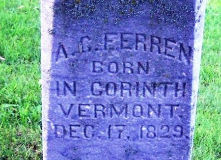 FERREN, A. C. - Winneshiek County, Iowa | A. C. FERREN 