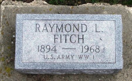 FITCH, RAYMOND L. - Winneshiek County, Iowa | RAYMOND L. FITCH 