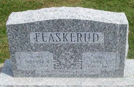 FLASKERUD, JOHANNA H. - Winneshiek County, Iowa | JOHANNA H. FLASKERUD 