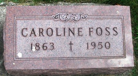 FOSS, CAROLINE - Winneshiek County, Iowa | CAROLINE FOSS 