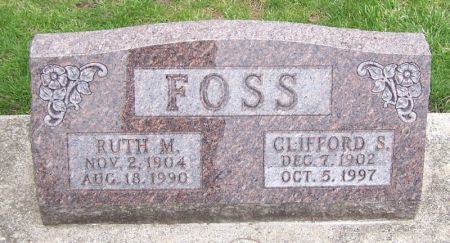 FOSS, CLIFFORD S. - Winneshiek County, Iowa | CLIFFORD S. FOSS 