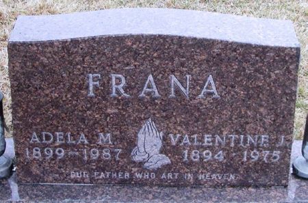 FRANA, VALENTINE J. - Winneshiek County, Iowa | VALENTINE J. FRANA 