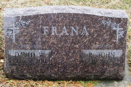 FRANA, DAVID W. - Winneshiek County, Iowa | DAVID W. FRANA 
