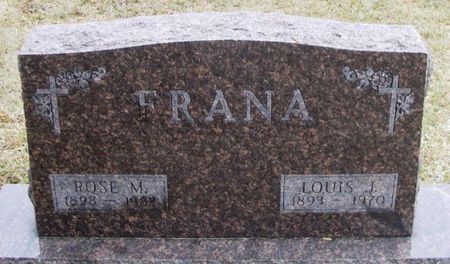 FRANA, ROSE M. - Winneshiek County, Iowa | ROSE M. FRANA 