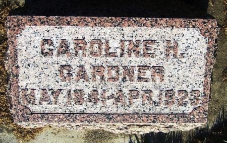 GARDNER, CAROLINE H. - Winneshiek County, Iowa | CAROLINE H. GARDNER 