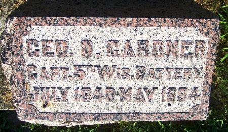 GARDNER, GEO. O. - Winneshiek County, Iowa | GEO. O. GARDNER 