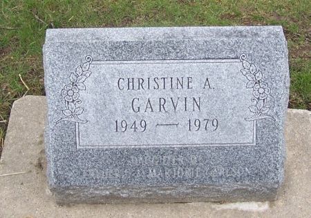 GARVIN, CHRISTINE A. - Winneshiek County, Iowa | CHRISTINE A. GARVIN 