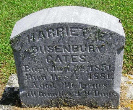 DUSENBURY GATES, HARRIET E. - Winneshiek County, Iowa | HARRIET E. DUSENBURY GATES 