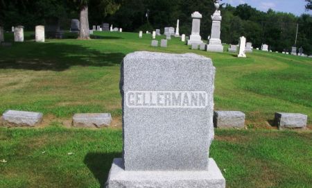 GELLERMANN, WILLIAM F. FAMILY STONE - Winneshiek County, Iowa | WILLIAM F. FAMILY STONE GELLERMANN 