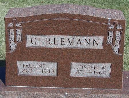 CREMER GERLEMANN, PAULINE - Winneshiek County, Iowa | PAULINE CREMER GERLEMANN 