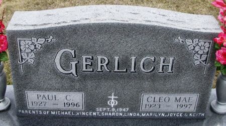 GERLICH, PAUL C. - Winneshiek County, Iowa | PAUL C. GERLICH 