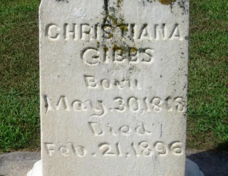GIBBS, CHRISTINA - Winneshiek County, Iowa | CHRISTINA GIBBS 