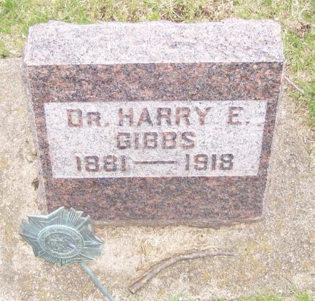 GIBBS, HARRY E. DR. - Winneshiek County, Iowa | HARRY E. DR. GIBBS 