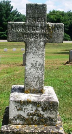 GIBSON, FRED MONTGOMERY - Winneshiek County, Iowa | FRED MONTGOMERY GIBSON 
