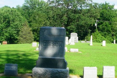 GIBSON, R. F. JR. FAMILY STONE - Winneshiek County, Iowa | R. F. JR. FAMILY STONE GIBSON 