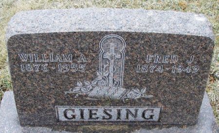 GIESING, WILLIAM A. - Winneshiek County, Iowa | WILLIAM A. GIESING 