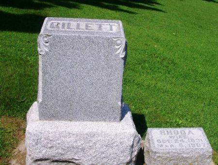 GILLETT, RHODA FAMILY STONE - Winneshiek County, Iowa | RHODA FAMILY STONE GILLETT 