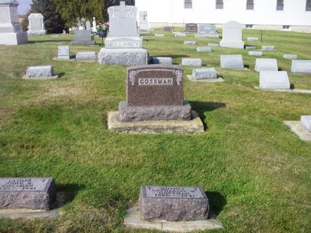 GOSSMAN, JOHN M. FAMILY STONE - Winneshiek County, Iowa | JOHN M. FAMILY STONE GOSSMAN 