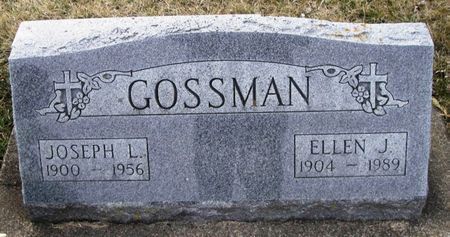 GOSSMAN, ELLEN J. - Winneshiek County, Iowa | ELLEN J. GOSSMAN 