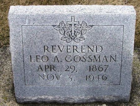 GOSSMAN, LEO A. - Winneshiek County, Iowa | LEO A. GOSSMAN 