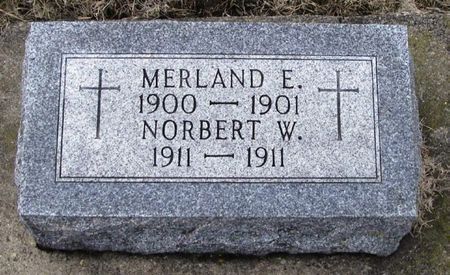 GOSSMAN, MERLAND E. - Winneshiek County, Iowa | MERLAND E. GOSSMAN 