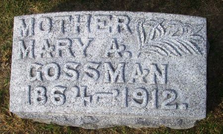 GOSSMAN, MARY A. - Winneshiek County, Iowa | MARY A. GOSSMAN 
