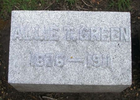 GREEN, ALLIE T. - Winneshiek County, Iowa | ALLIE T. GREEN 