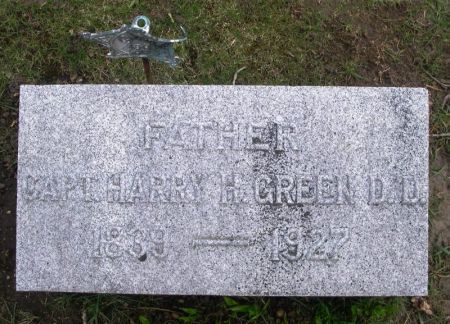GREEN, HARRY H. D. D. CAPT - Winneshiek County, Iowa | HARRY H. D. D. CAPT GREEN 