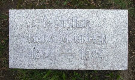 GREEN, MARY M. - Winneshiek County, Iowa | MARY M. GREEN 
