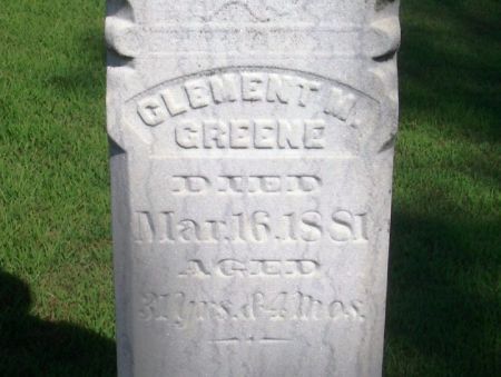 GREENE, CLEMENT M. - Winneshiek County, Iowa | CLEMENT M. GREENE 