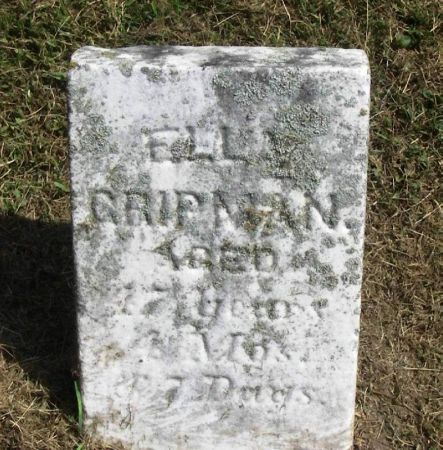 GRIPMAN, ELLA - Winneshiek County, Iowa | ELLA GRIPMAN 