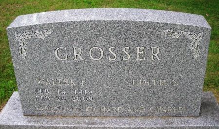 GROSSER, WALTER F. - Winneshiek County, Iowa | WALTER F. GROSSER 