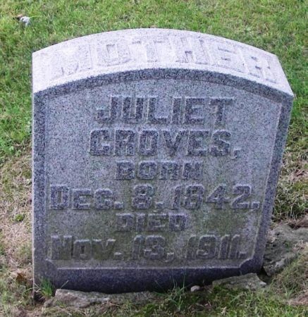 GROVES, JULIET - Winneshiek County, Iowa | JULIET GROVES 