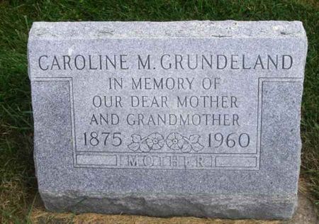GRUNDELAND, CAROLINE M. - Winneshiek County, Iowa | CAROLINE M. GRUNDELAND 